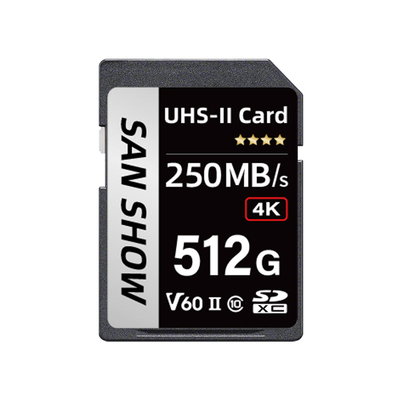 SANSHOW Professional V60 SD Memory Card (512GB) – SANSHOWSD