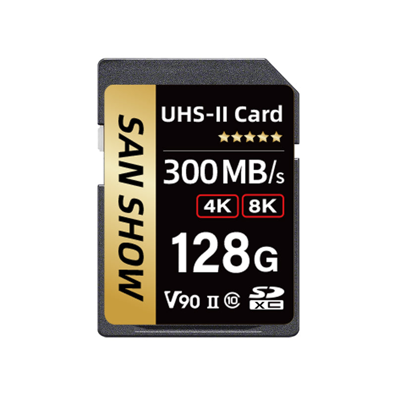 SANSHOW Professional SDXC UHS-II V90 SD Memory Card